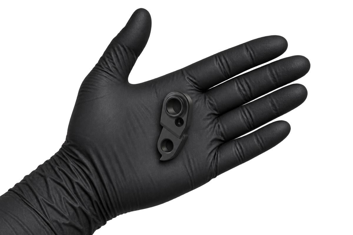 Small Hanger 18 in an open palm 3