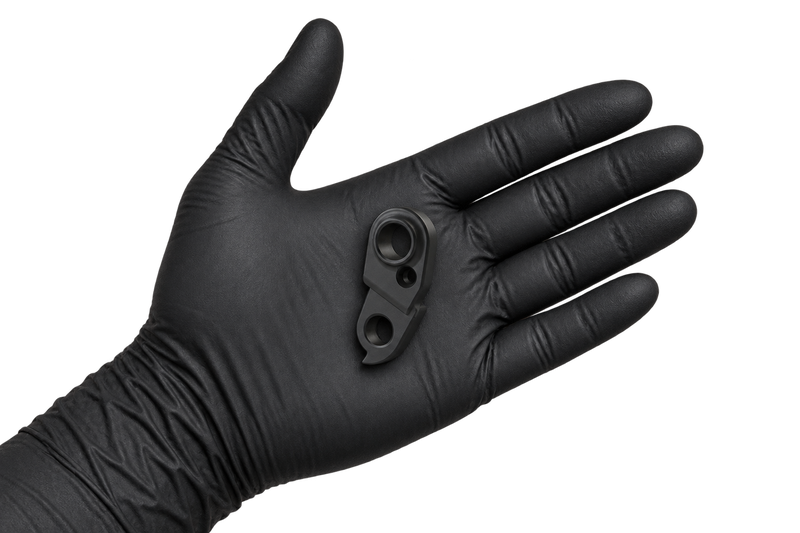 Small Hanger 18 in an open palm