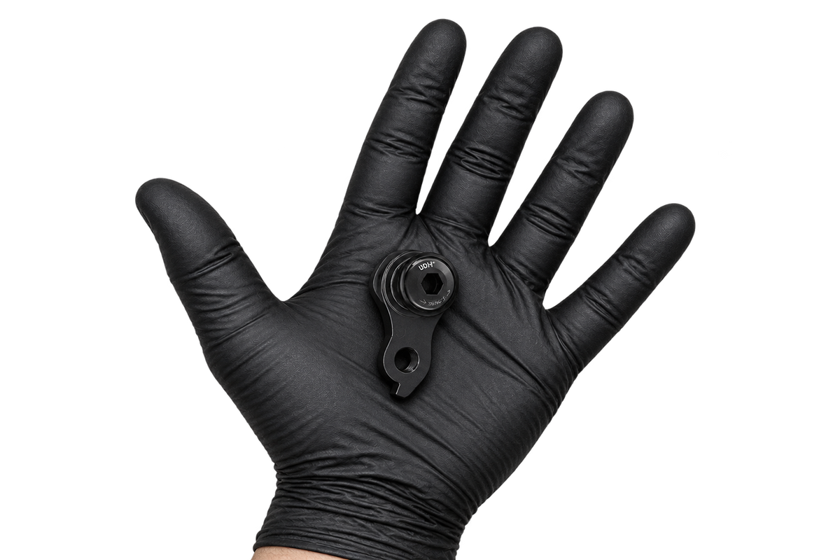 Small Hanger 33 in an open palm 3