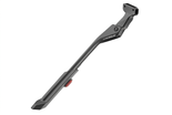 A black metal bicycle rear stabilizer with a small red release button and white 'MAGURA' branding, shown on a plain white background. 3