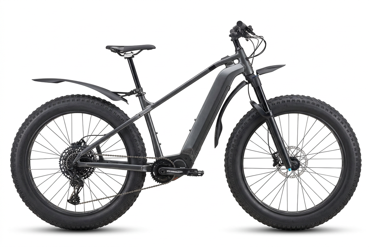 Speedkit fenders fitted to a fat bike 1
