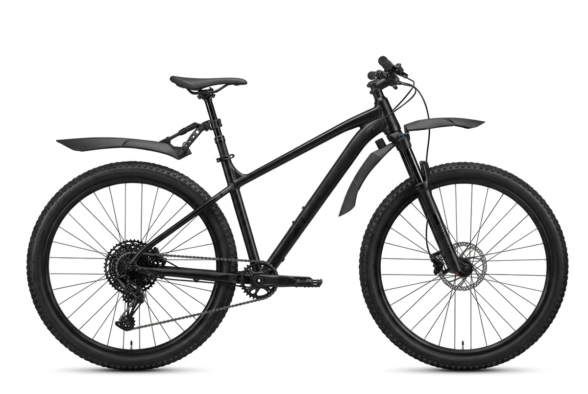 Speedkit MTB mudguards fitted-bike illustration 1