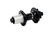SUNringlé SRC Fat Bike Rear Hub in black, featuring a 12x190/197mm axle standard and 32 spoke holes, designed for high-performance cycling enthusiasts.