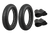 Vee Bulldozer tyre and tube bundle cutout