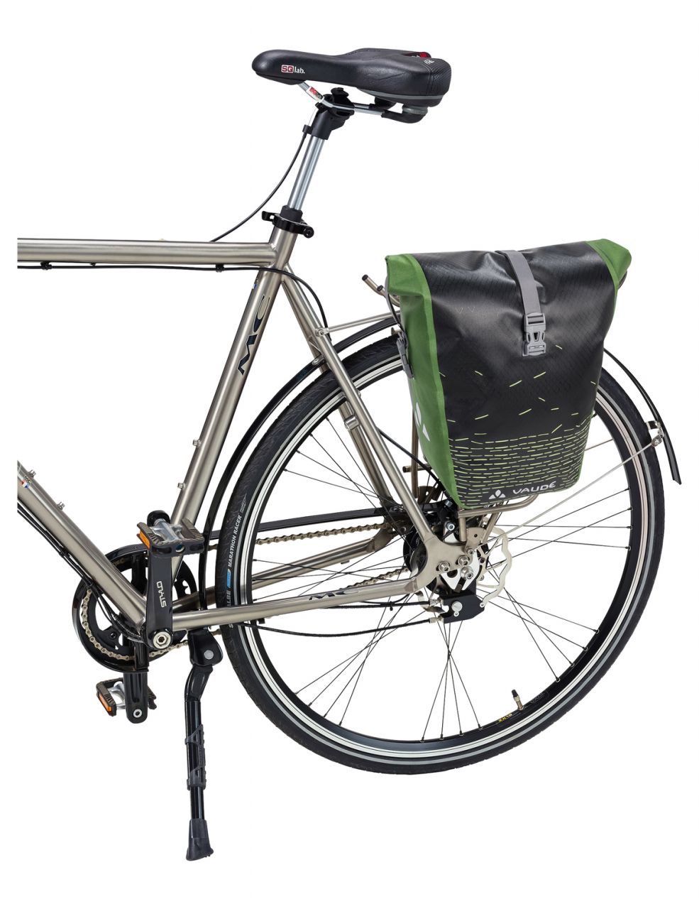 Vaude Aqua Back Print Single black/green