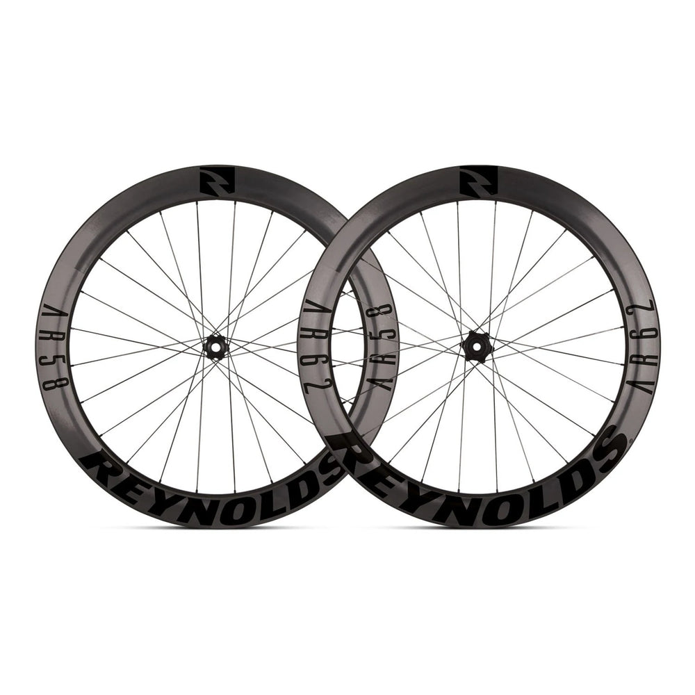 Reynolds 58/62 DB Carbon Disc Wheelset - Clincher - Centerlock - FW: 12/15x100mm | RW: 12x142mm - carbon