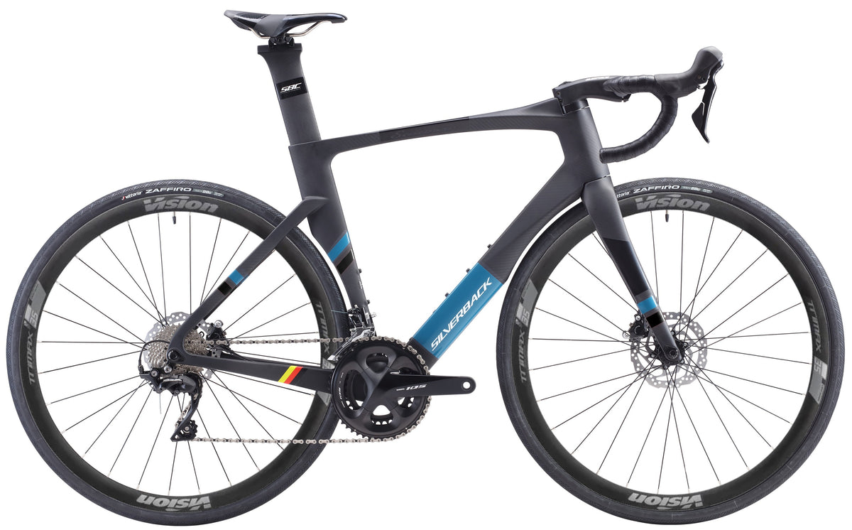 Silverback Bikes Scarosso 105 with Vision TRIMAX35 Alloy Wheels