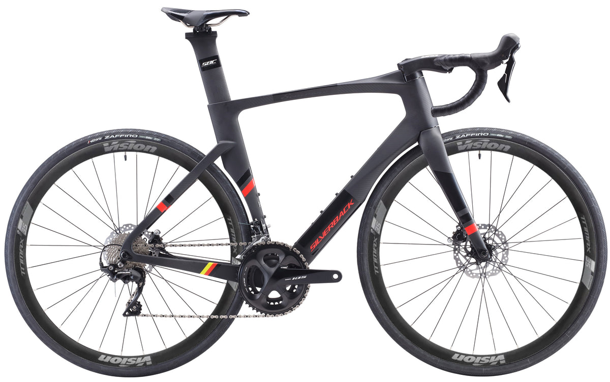 Silverback Bikes Scarosso 105 with Vision TRIMAX35 Alloy Wheels
