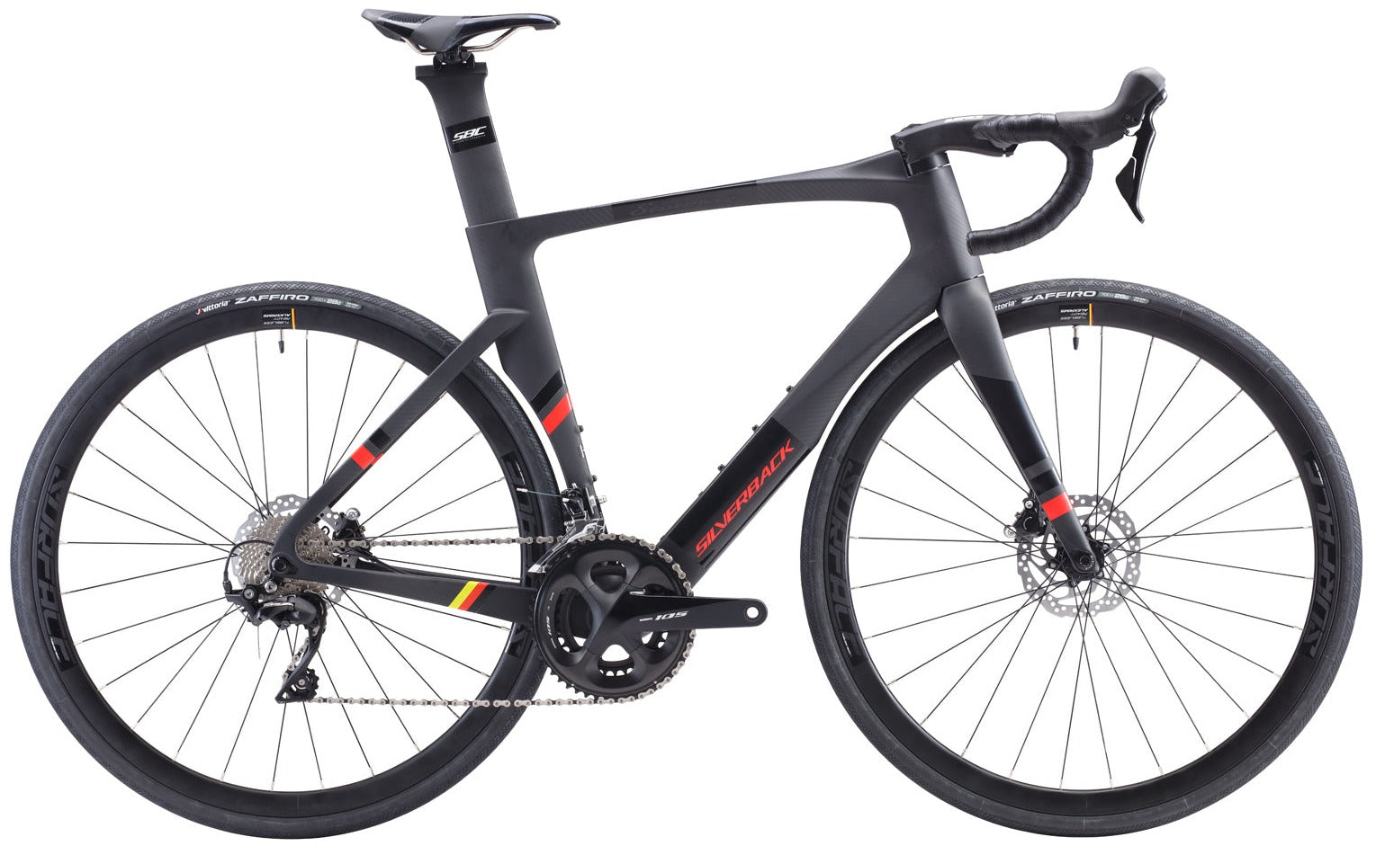 Silverback Biks Scarosso 105 with Surface Carbon Wheels 1