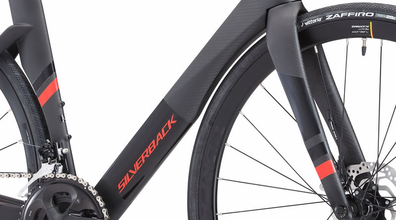 Silverback Biks Scarosso 105 with Surface Carbon Wheels