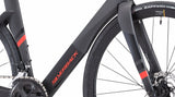 Scarosso Ultegra with ZIPP 404 Firecrest wheel