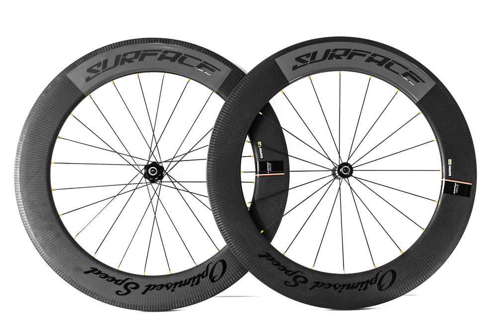 Surface Elite 80 Carbon Tubeless Wheelset