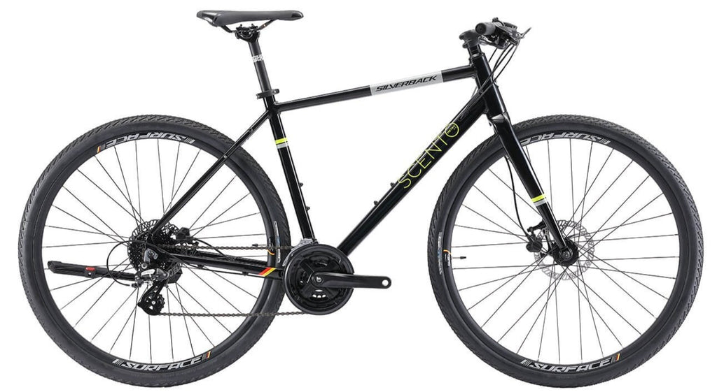 Scento Metro HD Commuter Hybrid Bicycle Silverback Bikes