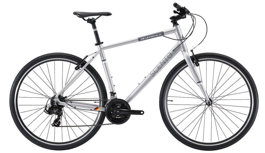 Scento Metro V Commuter Hybrid Bicycle Silverback Bikes