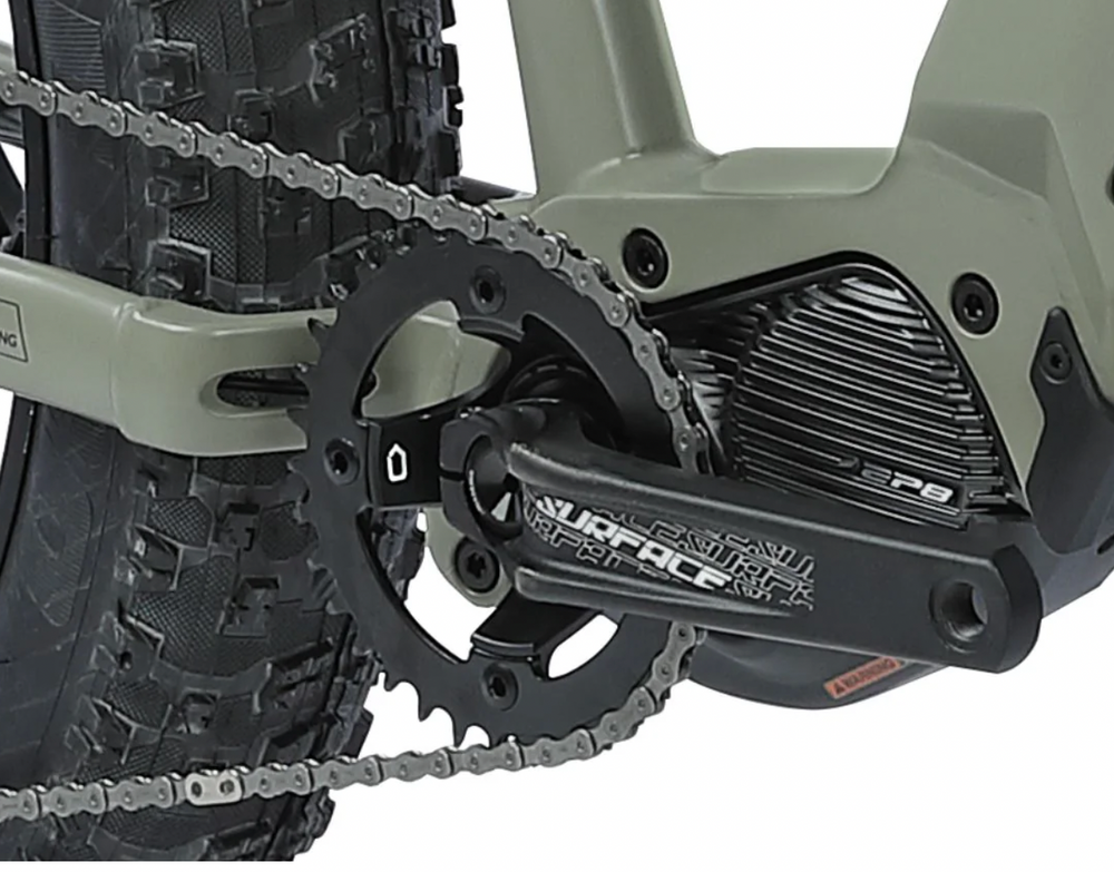 Surface Fat Bike crank for EP8000 and EP7000 (pedals and chainring)