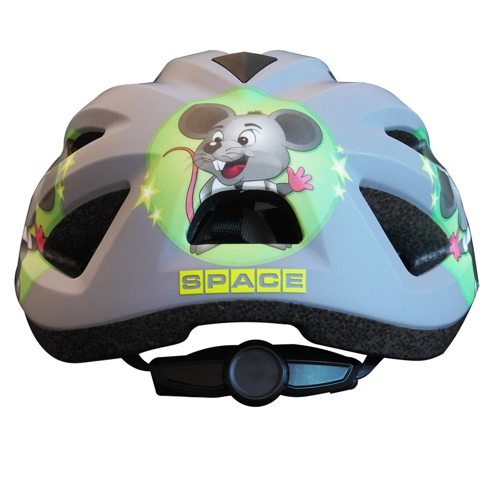 Sam Kids/Toddlers Helmet - Helmet - Space - Matt Grey/Lime - - - Speedlab