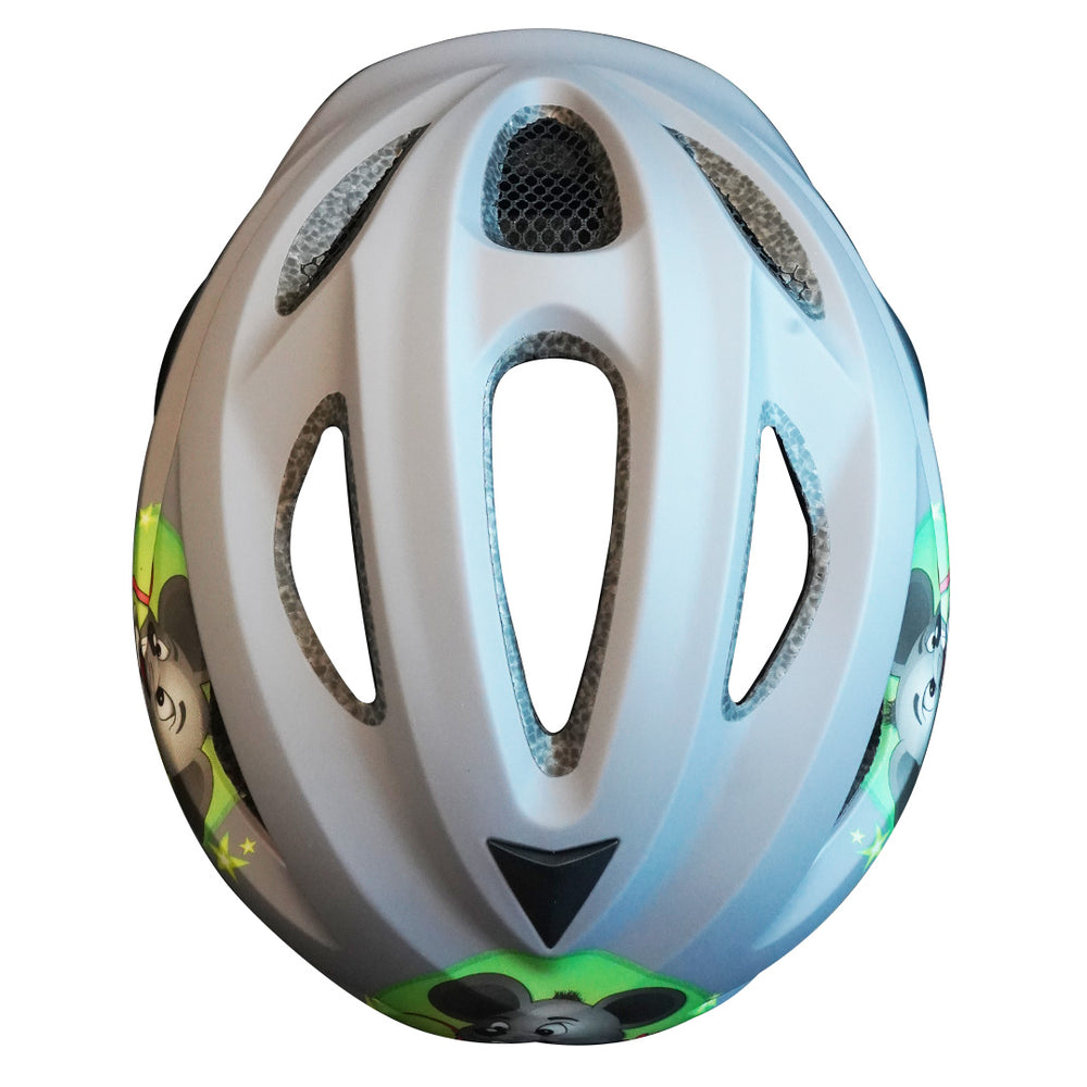 Sam Kids/Toddlers Helmet - Helmet - Space - Matt Grey/Lime - - - Speedlab