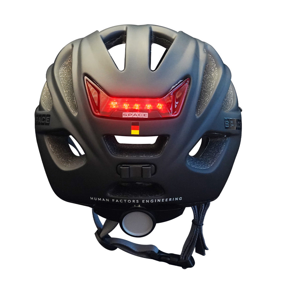 Space Spectra - LED MTB Helmet (Matte Black)