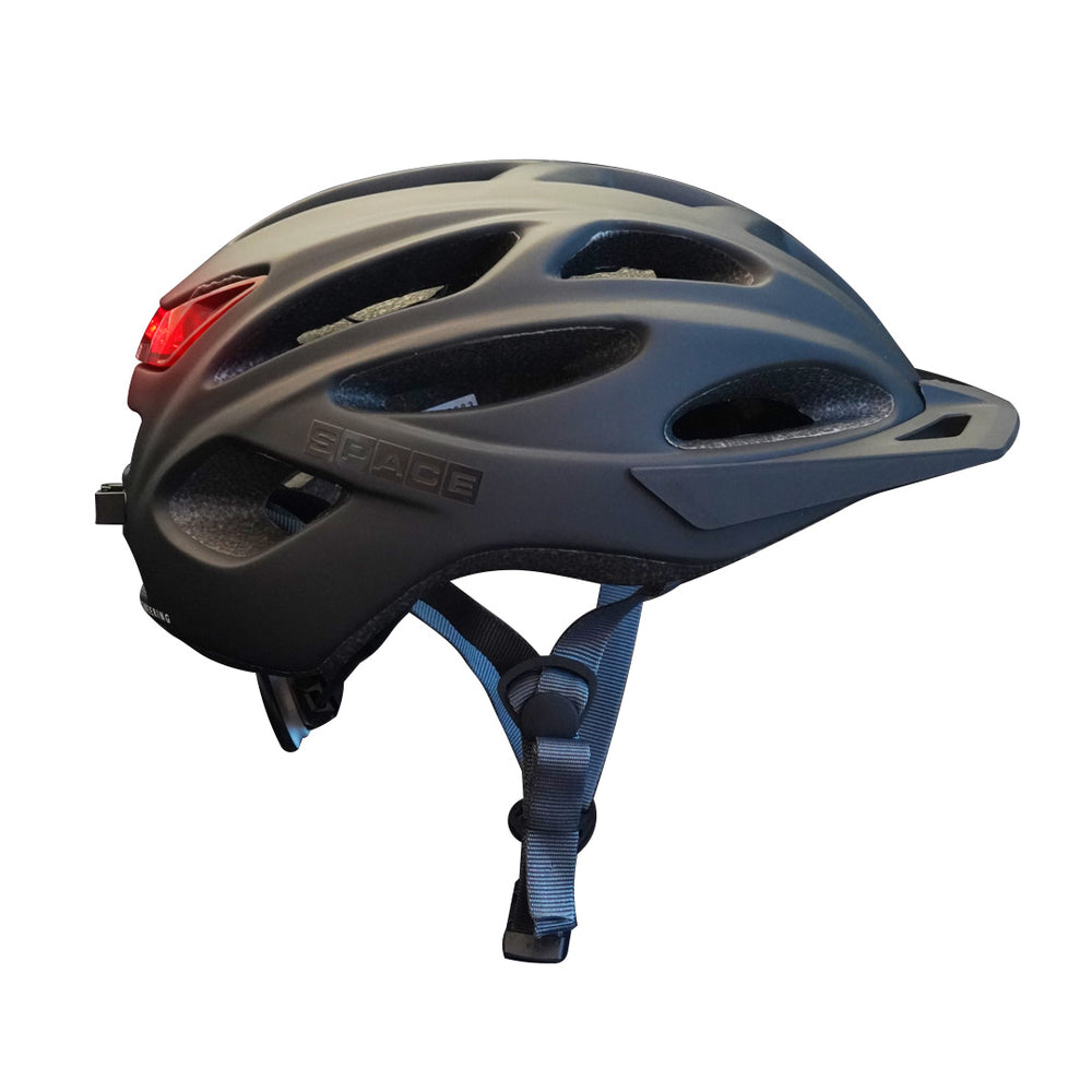 Space Spectra - LED MTB Helmet (Matte Black)