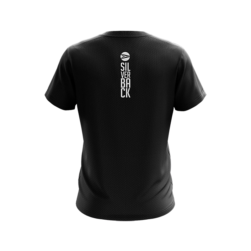 Active Wear Shirt - Casual Wear - cycling - back - BornToBeFast - -Silverback bikes