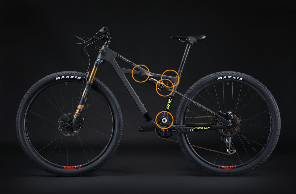 Complete Pivot Hardware Replacement set ( for Silverback CF and AL Model Modells)