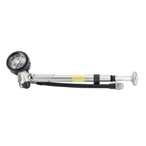 B2BF High Pressure Shock Pump in Lime Yellow - Silverback Bikes