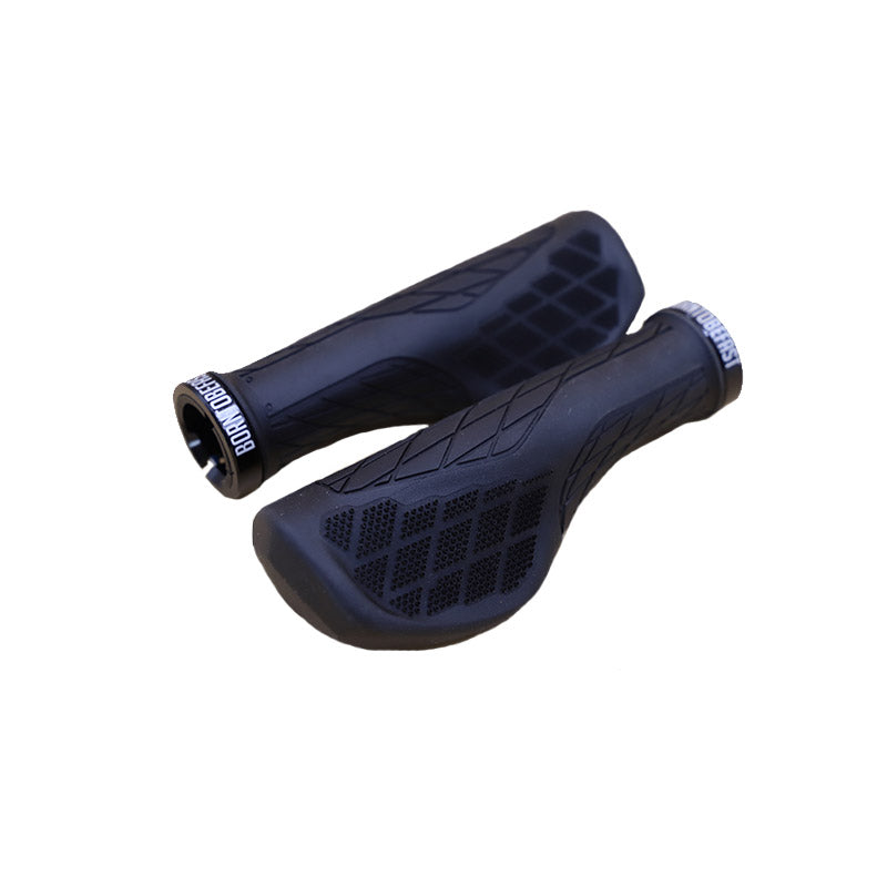 Ergonomic Lock-on Grips with palm rest