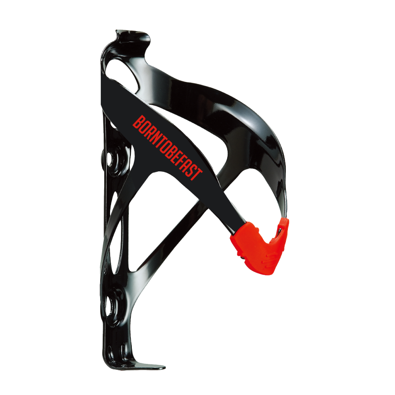 Bottle Cage 1.0 - Bottle cages - cycling - bike - red - black - BornToBeFast - - - - Speedlab