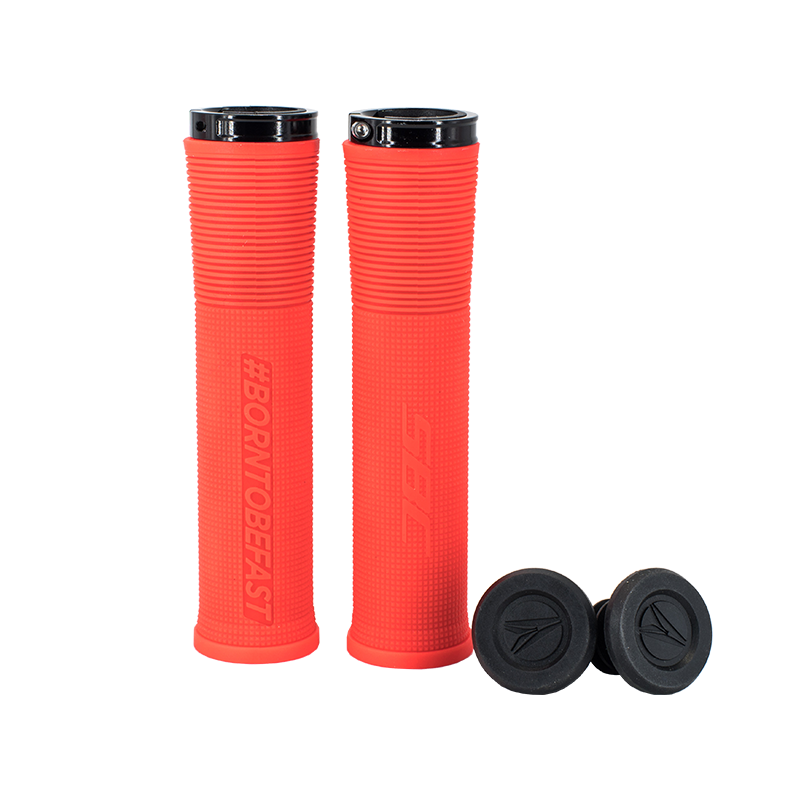 B2BF Enduro Grips - SBC - Watermelon Red