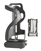 Surface Bottle cage Unit with multi tool black/white