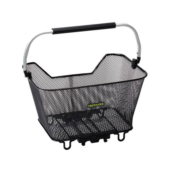 Racktime Basket Deluxe Bicycle Basket For Rear 23L - Black