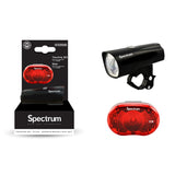 Spectrum Touring 30 headlight and Star Beam taillight set on a bicycle