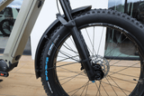Speedkit Fender mounted on a fat bike, illustrating extra width for 26x4.5 tires
