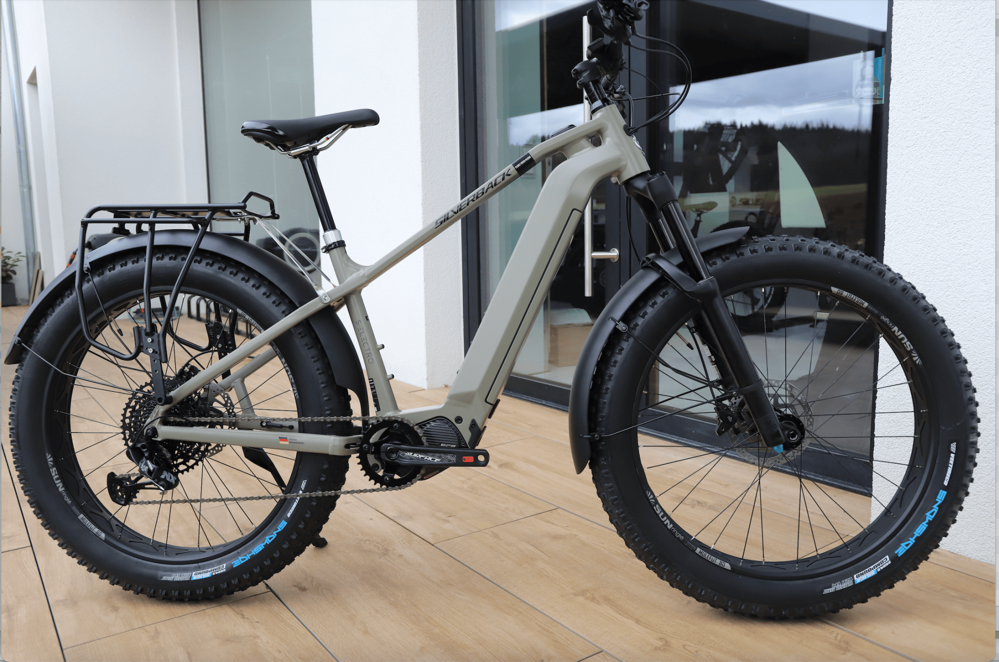 Speedkit Fender for fat bikes, designed to block mud and spray during winter rides