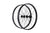 Side view of Sunringle DÜROC 27.5 Expert wheelset highlighting tubeless ready design