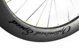 Surface Elite 80 wheelset displayed with recommended tyre sizes for optimal performance