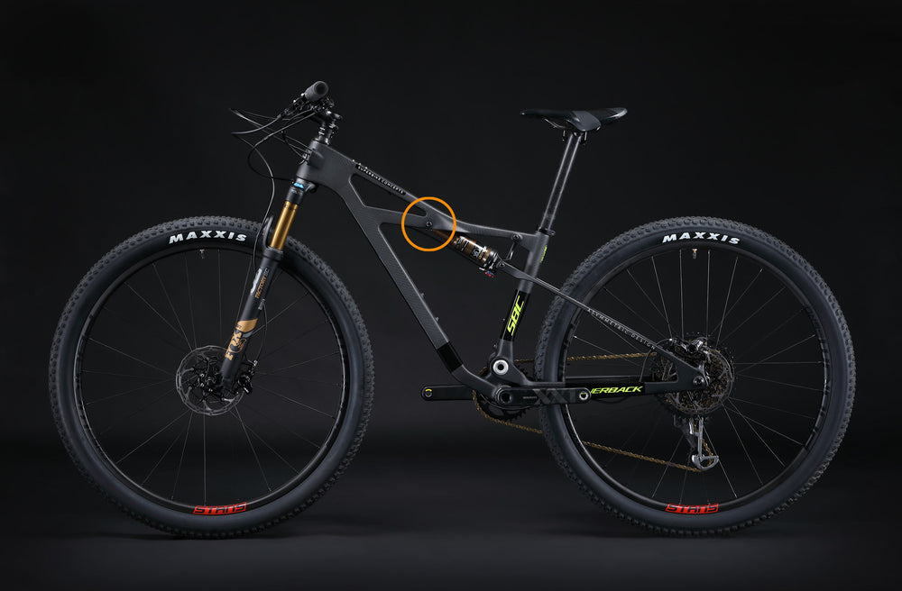 Front Triangle Shock Bolt kit (for Silverback CF and AL Models)