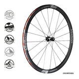 Vision Trimax 35 Disc TL Wheelset, Shimano 11, 6 Bolt rotor mount