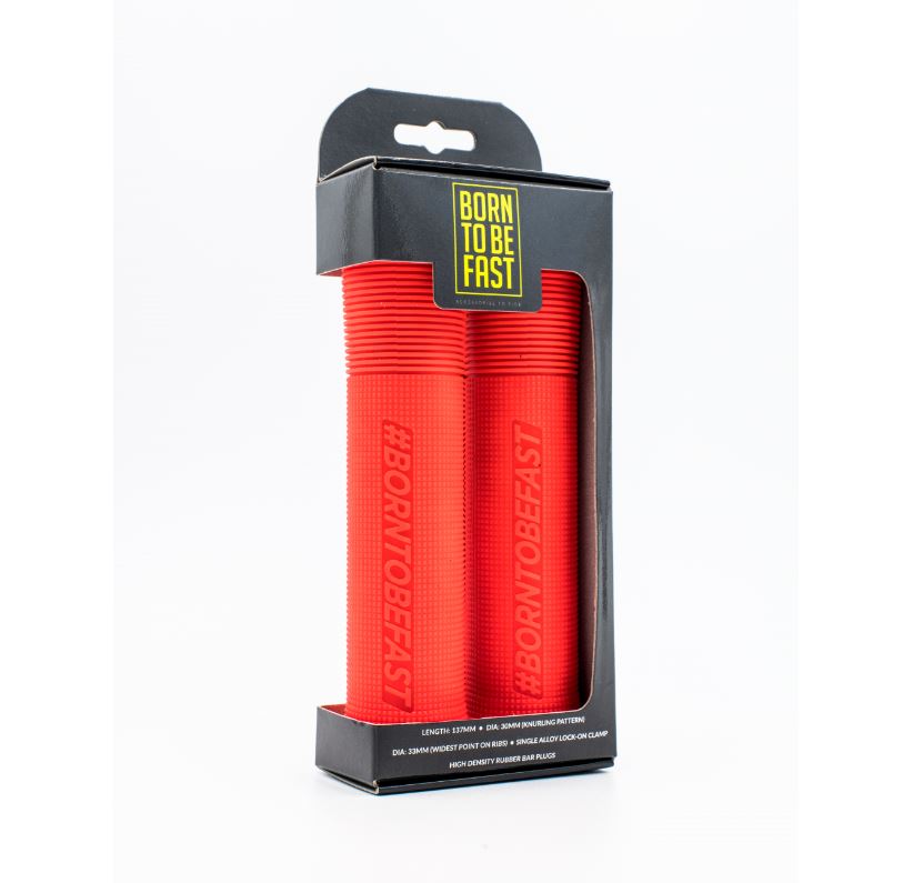 B2BF Enduro Grips - SBC - Watermelon Red
