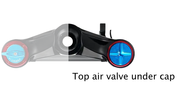 Wren Inverted Fat Bike Suspension Fork, 110 TRAVEL